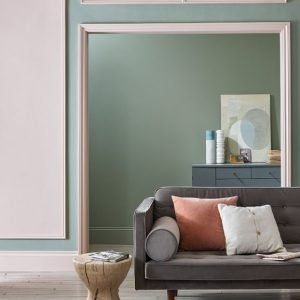 Vopsea ecologică verde mata 2% luciu pentru interior Farrow & Ball Estate Emulsion Lichen No. 19 5 Litri
