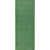 Covor pufos verde din lână lucrat manual modern model uni York Runner Forest Green 9 mm 068x240 cm YORK068240FORE