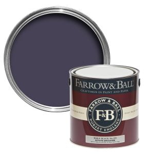 Vopsea ecologică neagră satinată 40% luciu pentru interior Farrow & Ball Modern Eggshell Bible Black No. 225 750 ml