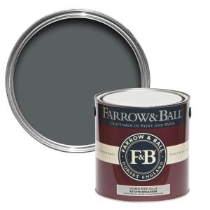 Vopsea ecologică gri satinată 40% luciu pentru interior Farrow & Ball Modern Eggshell Down Pipe No. 26 750 ml