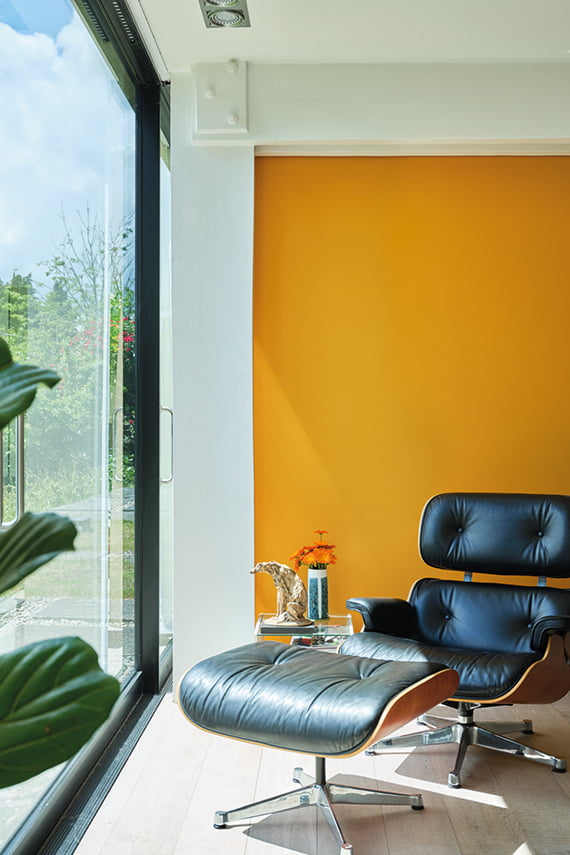 Vopsea de interior Farrow and Ball Modern Eggshell Dutch Orange No.W76 750ml