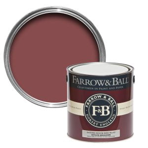 Vopsea ecologică rosie satinată 40% luciu pentru interior Farrow & Ball Modern Eggshell Eating Room Red No. 43 750 ml