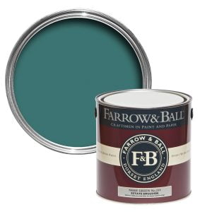 Vopsea ecologică verde satinată 40% luciu pentru interior Farrow & Ball Modern Eggshell Mere Green No. 219 750 ml