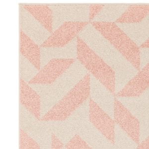 Covor roz modern model geometric Muse Pink Shapes 9 mm 120x170 cm MUSE1201700004