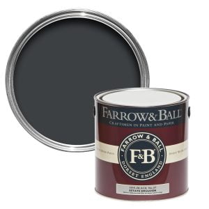 Vopsea ecologică neagră satinată 40% luciu pentru interior Farrow & Ball Modern Eggshell Off-Black No. 57 750 ml