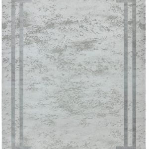 Covor pufos argintiu gri modern model abstract Olympia Silver Grey 6 mm 160x230 cm OLYM1602300003