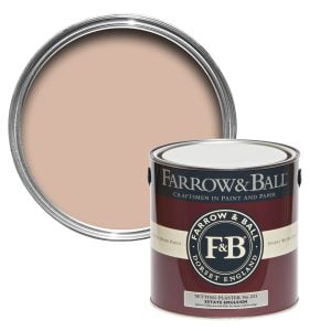 Vopsea ecologică roz satinată 40% luciu pentru interior Farrow & Ball Modern Eggshell Setting Plaster No. 231 750 ml