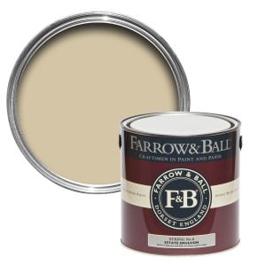 Vopsea ecologică crem satinată 40% luciu pentru interior Farrow & Ball Modern Eggshell String No. 8 750 ml