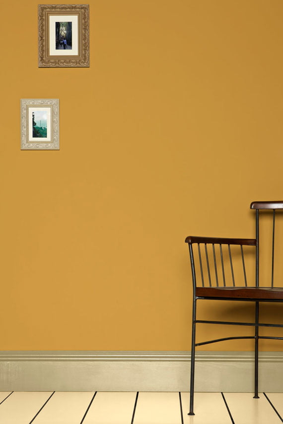 Vopsea ecologică galbena mata 2% luciu pentru interior Farrow & Ball Estate Emulsion Sudbury Yellow No. 51 5 Litri