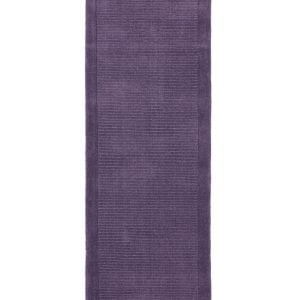 Covor pufos violet din lână lucrat manual modern model uni York Purple 9 mm 160x230 cm YORK160230PURP