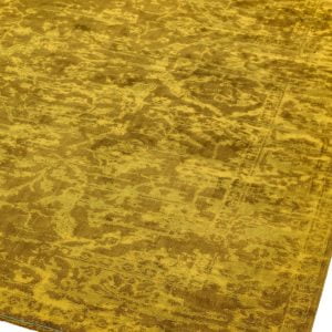 Covor auriu modern persan model abstract Zehraya Gold Abstract 3 mm 120x180 cm ZEHR1201800009